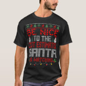 Christmas Santa Claus Cost Estimator Gift  Tシャツ (正面)