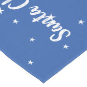 Christmas Santa Claus Darker Personalize 14 x 72 ショートテーブルランナー (コーナー)