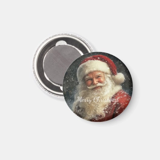 Christmas Santa Claus Magnet マグネット (正面/裏面)