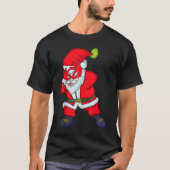 Christmas Santa Clause Griddy Dance Tシャツ (正面)