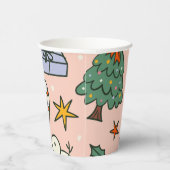 Christmas Santa Clause Party 紙コップ (右)