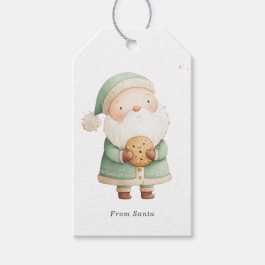 Christmas Santa Custom Gift Tags ギフトタグ (正面)