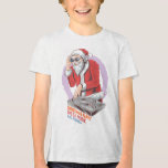 Christmas Santa DJ |休日 トライブレンドＴシャツ<br><div class="desc">Christmas Santa DJ Holidays T-ShirtにはSanta DJがクール付いている。Evco Holidays www.zazzle.com/store/evcostudioによって作成</div>