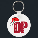 CHRISTMAS SANTA DP – 薬局の医師 キーホルダー<br><div class="desc">CHRISTMAS SANTA DP – 薬局の医師</div>