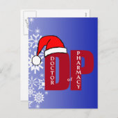 CHRISTMAS SANTA DP – 薬局の医師 シーズンポストカード (正面/裏面)