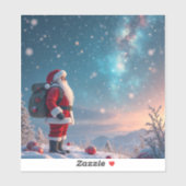 Christmas Santa in the North Pole シール (シート)