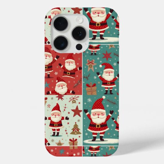 Christmas Santa Phone Case Case-Mate iPhoneケース (裏面)