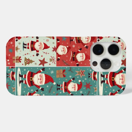 Christmas Santa Phone Case Case-Mate iPhoneケース (裏面 (横))