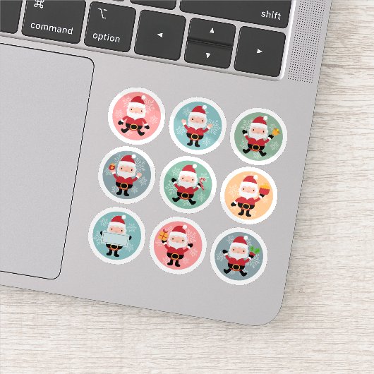 Christmas Santa sticker collection シール (詳細)