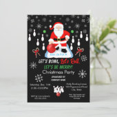 Christmas Santa's Bowling Party  招待状 (スタンド正面)