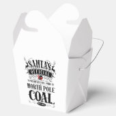 Christmas - Santa's Box of Coal フェイバーボックス (オープン)