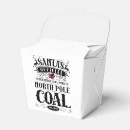 Christmas - Santa's Box of Coal フェイバーボックス