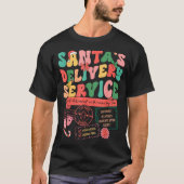 Christmas Santas Delivery Service L&amp;d Labor De Tシャツ (正面)