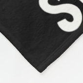 Christmas Santa's Favorite Cigar Smoker Funny Xmas フリースブランケット (角)