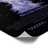 Christmas Sativa Hybrid Strain Blue Dream ポスター (角)