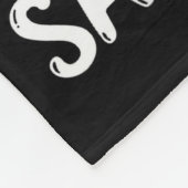 Christmas Saurus Rex Gingerbread Man Cookie Trex B フリースブランケット (角)