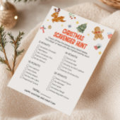 Christmas Scavenger Hunt Game シーズンカード