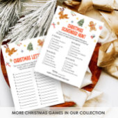 Christmas Scavenger Hunt Game シーズンカード