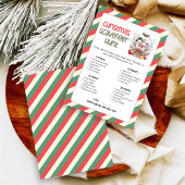 Christmas Scavenger Hunt Game シーズンカード