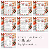 Christmas Scavenger Hunt Game シーズンカード