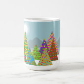 Christmas Scene コーヒーマグカップ (中央)