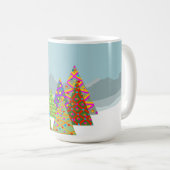 Christmas Scene コーヒーマグカップ (正面右)