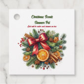 Christmas Scents Simmer Pot  フェイバータグ (正面)
