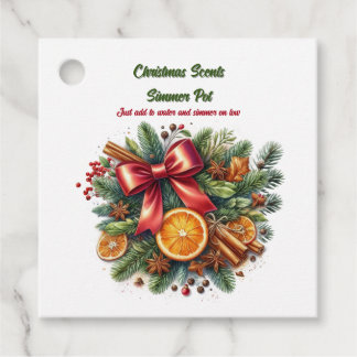 Christmas Scents Simmer Pot  フェイバータグ