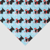 Christmas Scottie Dogs Pattern 薄葉紙 (詳細)