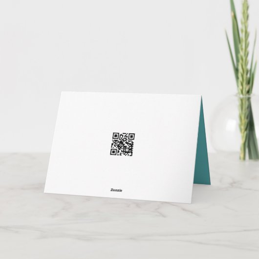 Christmas Sea Turtle With Candy Canes カード (裏面)