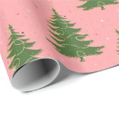 Christmas seamless pattern in retro style ラッピングペーパー (ロールコーナー)