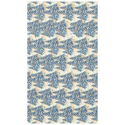 Christmas Seashells Tree Beach  テーブルクロス (正面)