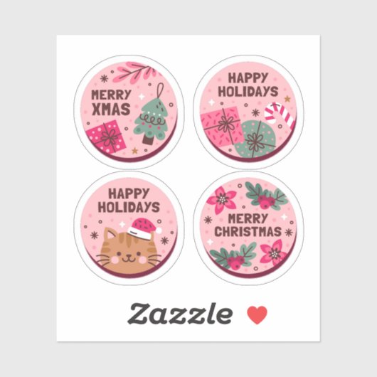 Christmas season sticker collection シール (シート)