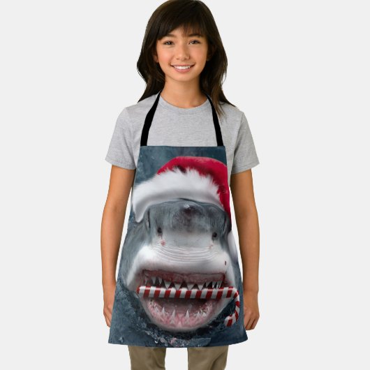 Christmas Shark エプロン (インサイチュ)