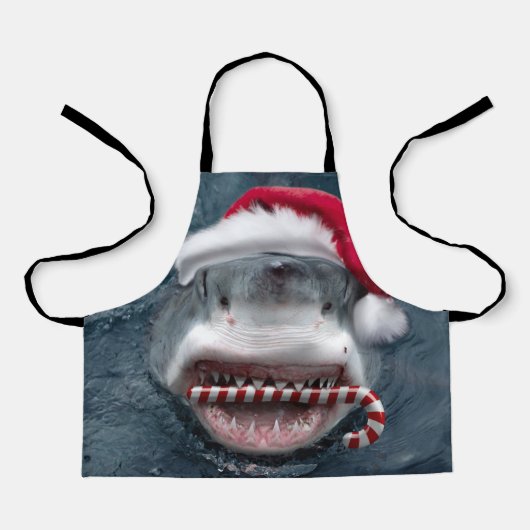 Christmas Shark エプロン (正面)