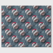 Christmas Shark ラッピングペーパー (フラット)