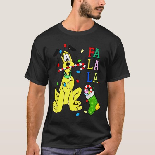 Christmas Shirt Cute La Fa Fa Swea  Tシャツ (正面)