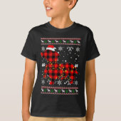 Christmas Shirt For Dachshund Lover Gift Santa Buf Tシャツ (正面)