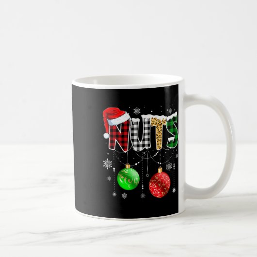 Christmas Shirt Matching Couple Family Chestnuts  コーヒーマグカップ (右)