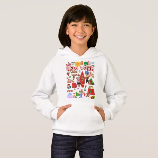 Christmas Shopping Hoodie (正面フル)