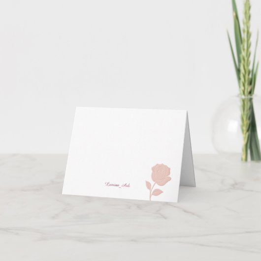 Christmas  silent night card サンキューカード (裏面)