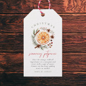 Christmas Simmering Potpourri ギフトタグ