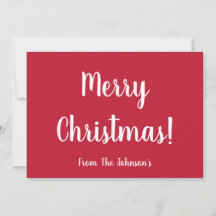 Christmas Simple Typography