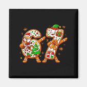 Christmas Six Seven Dabbing Cool Meme 67 Xmas Dab  マグネット (正面)