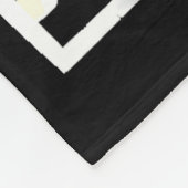 Christmas Skeleton With Smiling Skull Drinking Cof フリースブランケット (角)