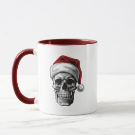 Christmas Skull マグカップ