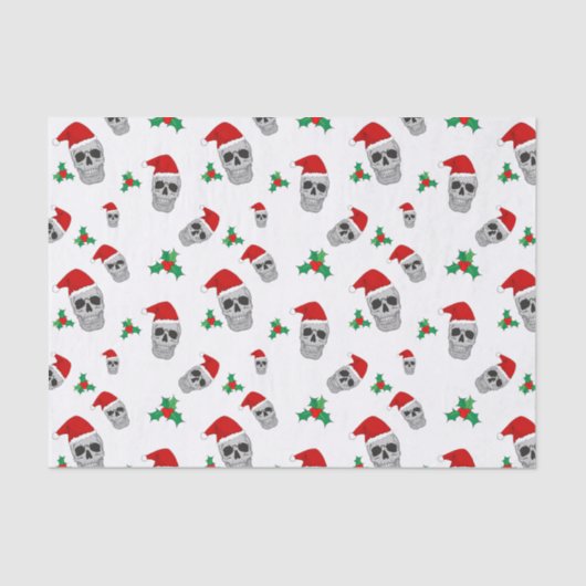 Christmas Skull Tissue Paper 薄葉紙 (正面)