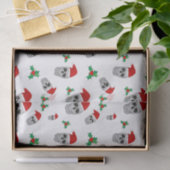 Christmas Skull Tissue Paper 薄葉紙 (ギフト)
