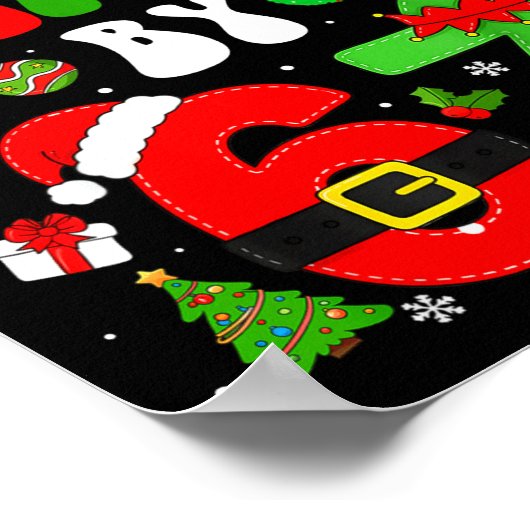 Christmas Sleigh'd By 67 Funny Six Seven Meme 6 7  ポスター (角)