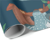 Christmas Sloth  ラッピングペーパー (ロールコーナー)